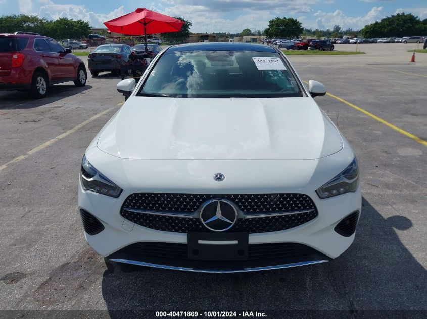 2025 Mercedes-Benz Cla 250 Coupe VIN: W1K5J4GB3SN511425 Lot: 40471869