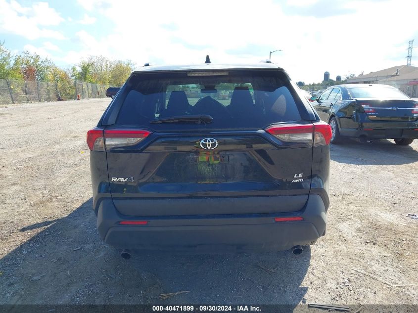 2019 Toyota Rav4 Le VIN: 2T3F1RFV9KW031406 Lot: 40471899