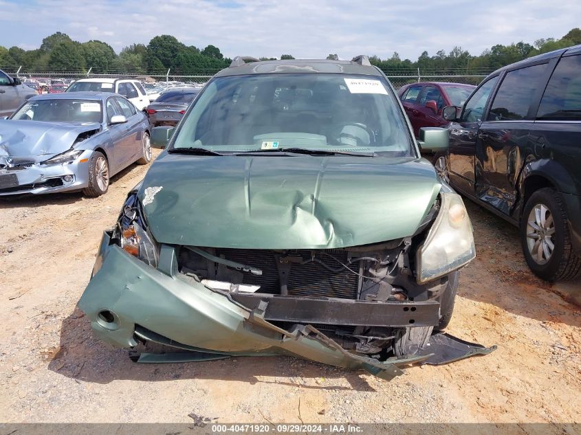 2004 Nissan Quest 3.5 Sl VIN: 5N1BV28U44N363273 Lot: 40471920