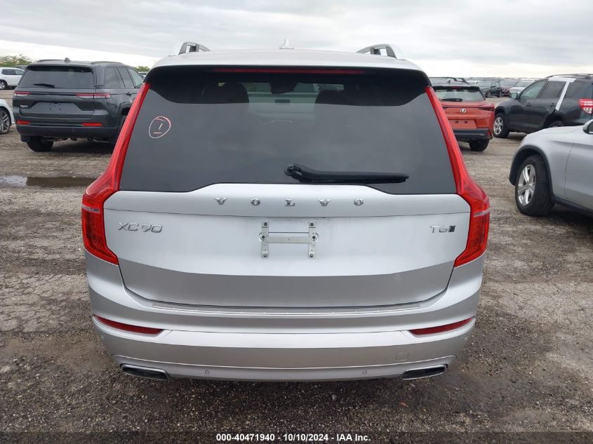 VIN YV4A22PK5K1481682 2019 Volvo XC90, T6 Momentum no.16