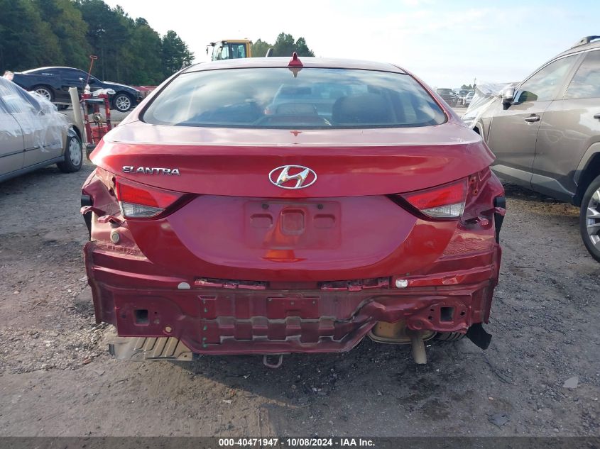 5NPDH4AE5GH711184 2016 Hyundai Elantra Se