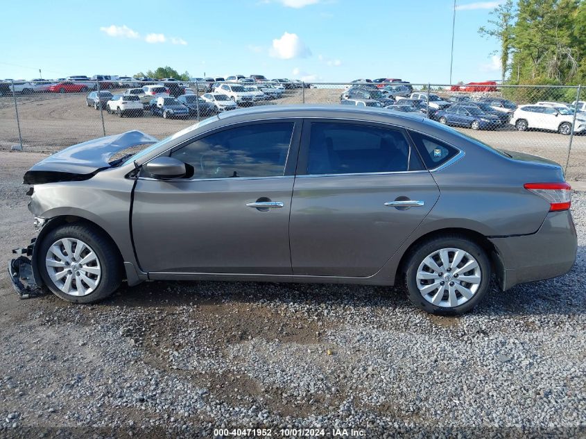 3N1AB7AP2FY290441 2015 Nissan Sentra Sv