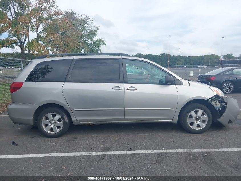 2005 Toyota Sienna Ce/Le VIN: 5TDZA23C85S250192 Lot: 40471957