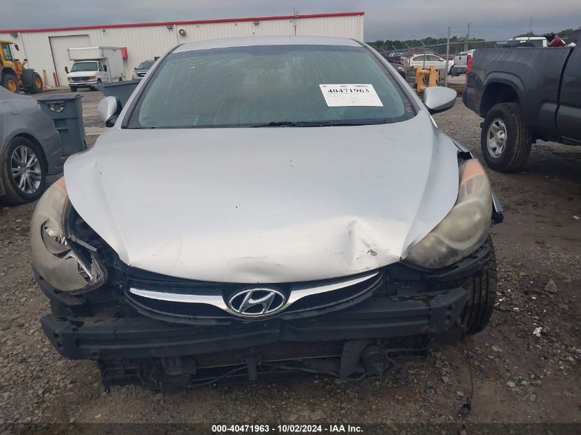 2012 Hyundai Elantra Gls (Ulsan Plant) VIN: KMHDH4AE1CU341640 Lot: 40471963