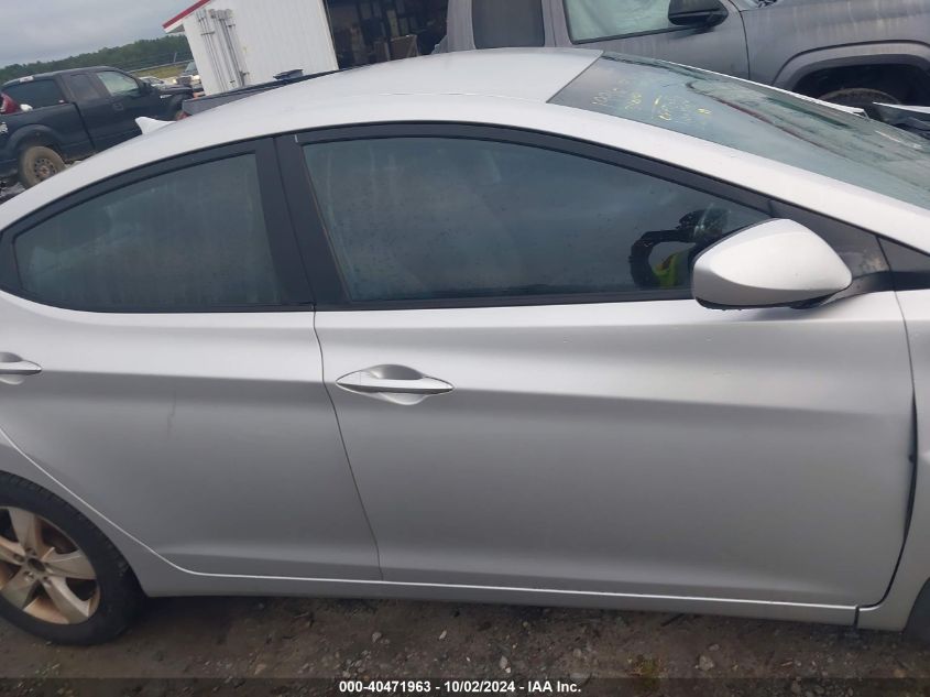 2012 Hyundai Elantra Gls (Ulsan Plant) VIN: KMHDH4AE1CU341640 Lot: 40471963