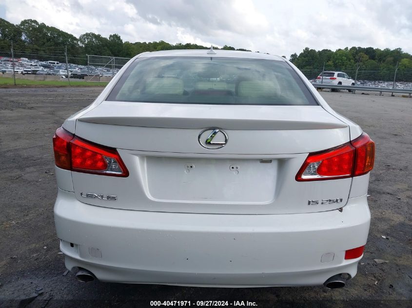 JTHBF5C26A5120633 2010 Lexus Is 250