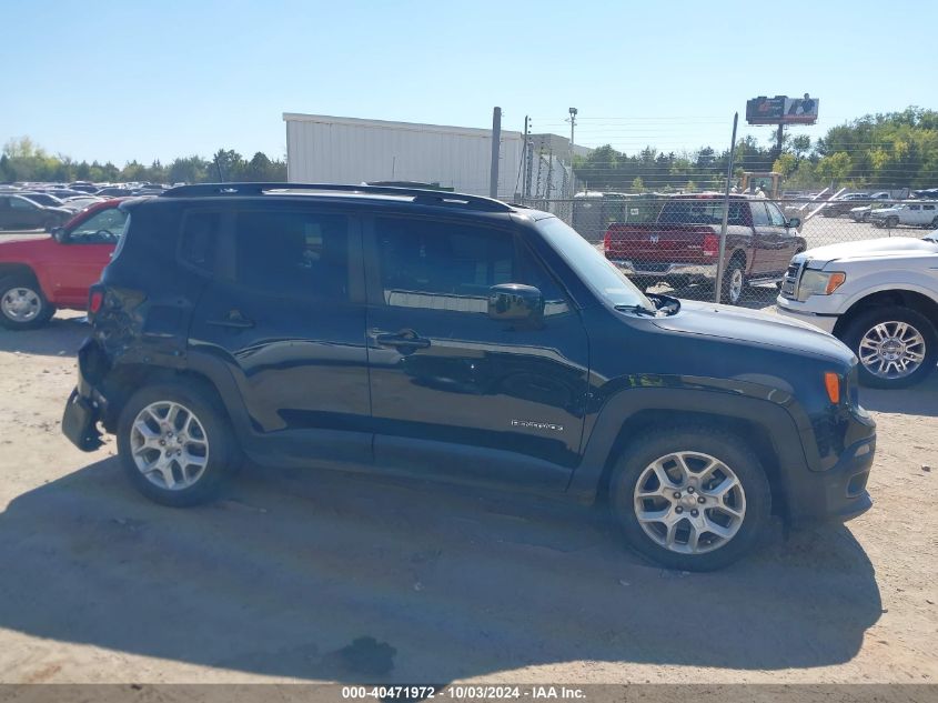 2018 Jeep Renegade Latitude Fwd VIN: ZACCJABBXJPJ20959 Lot: 40471972