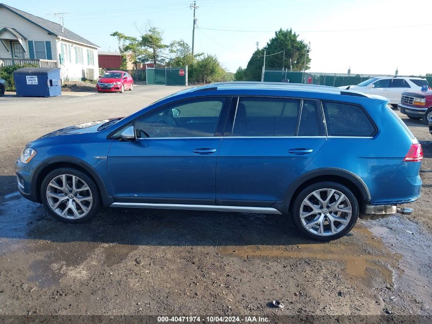 3VWH17AU2HM513945 2017 Volkswagen Golf Alltrack Tsi S/Tsi Se/Tsi Sel