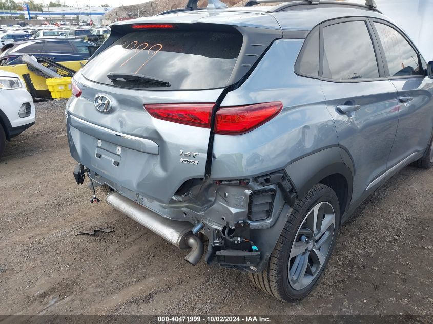 2020 Hyundai Kona Ultimate VIN: KM8K5CA56LU475649 Lot: 40471999