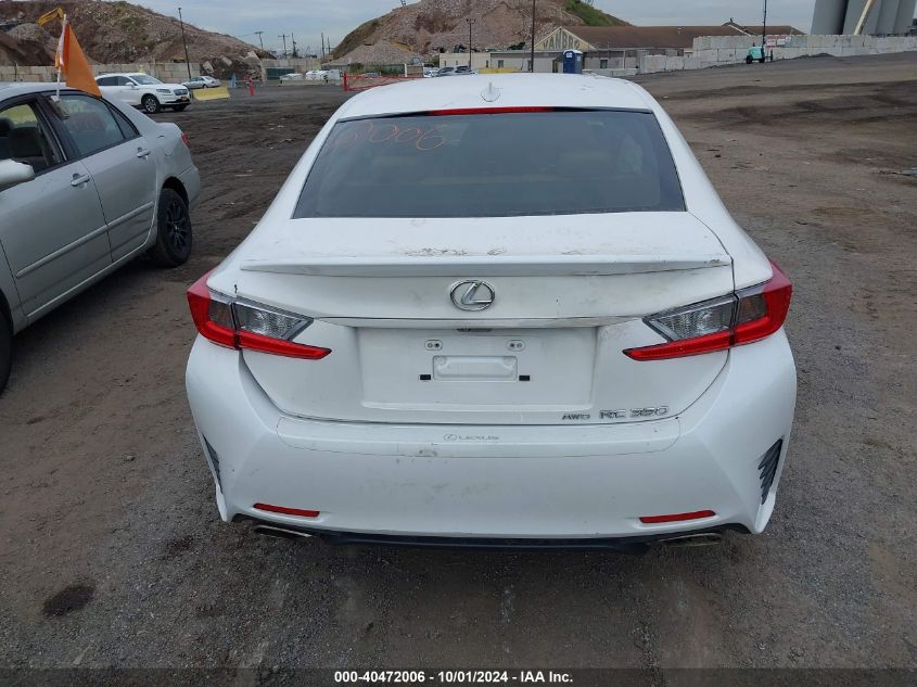 2015 Lexus Rc 350 VIN: JTHSE5BC8F5004015 Lot: 40472006