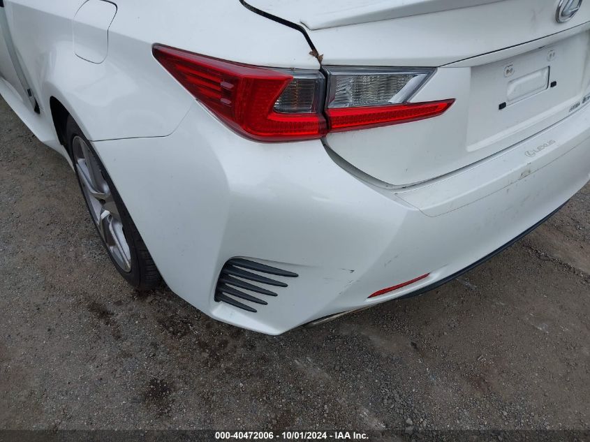 2015 Lexus Rc 350 VIN: JTHSE5BC8F5004015 Lot: 40472006