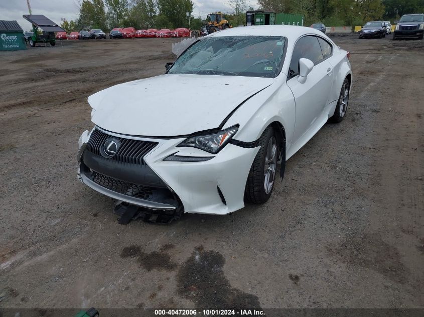 VIN JTHSE5BC8F5004015 2015 Lexus RC, 350 no.2