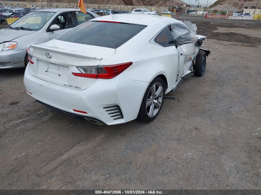 VIN JTHSE5BC8F5004015 2015 Lexus RC, 350 no.4