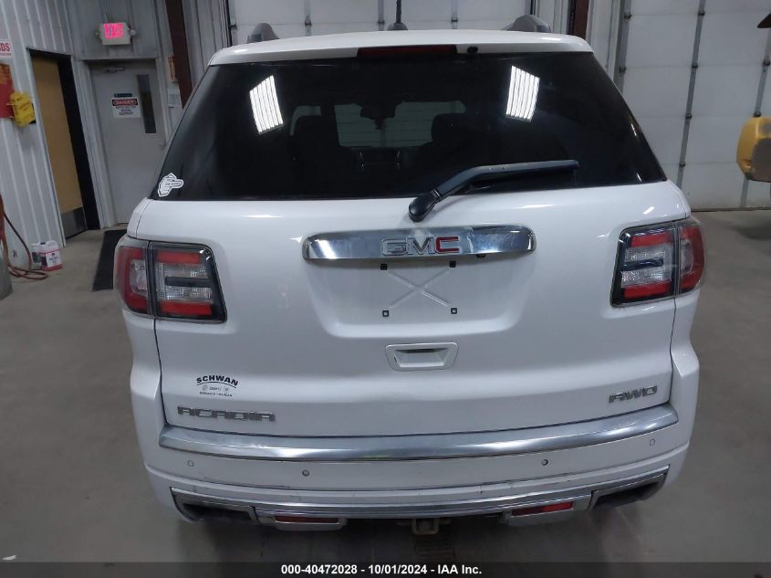 1GKKVTKD9GJ105401 2016 GMC Acadia Denali