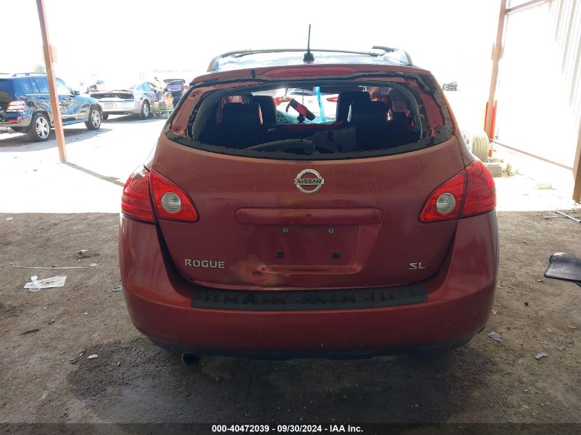 2010 Nissan Rogue Sl VIN: JN8AS5MT4AW020724 Lot: 40472039