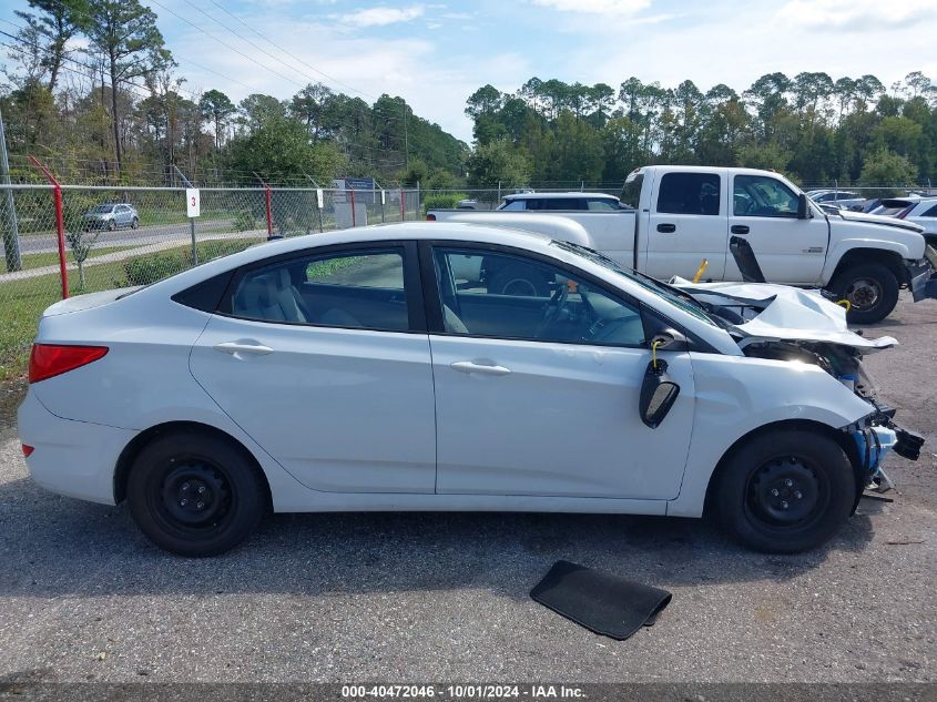 2017 Hyundai Accent Se VIN: KMHCT4AE3HU381249 Lot: 40472046