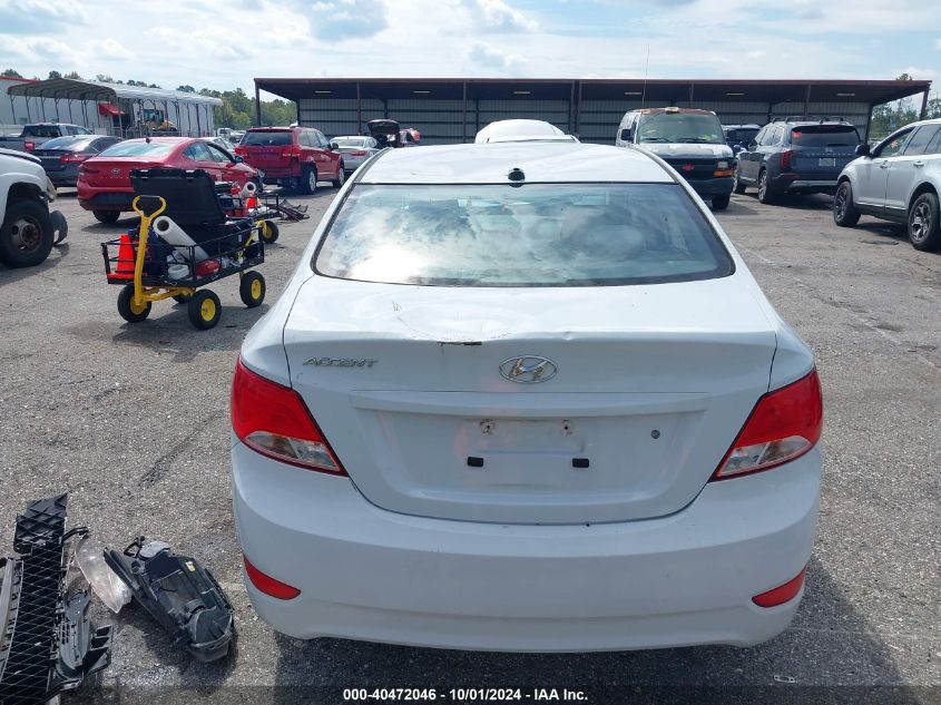 2017 Hyundai Accent Se VIN: KMHCT4AE3HU381249 Lot: 40472046