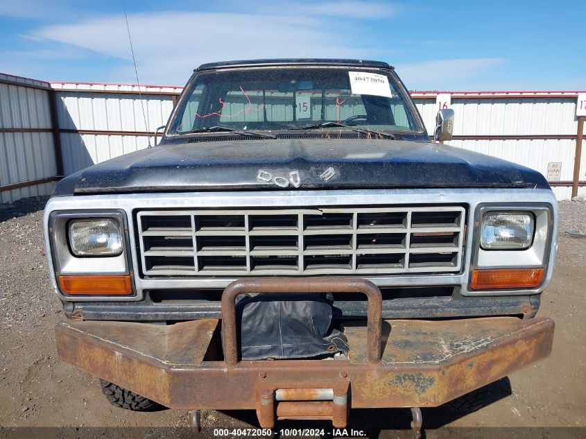 1B7HW14T3ES252476 1984 Dodge W-Series W150