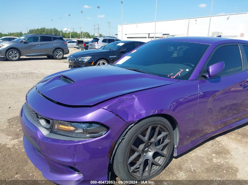 2019 Dodge Charger Scat Pack Rwd VIN: 2C3CDXGJ4KH726312 Lot: 40472053