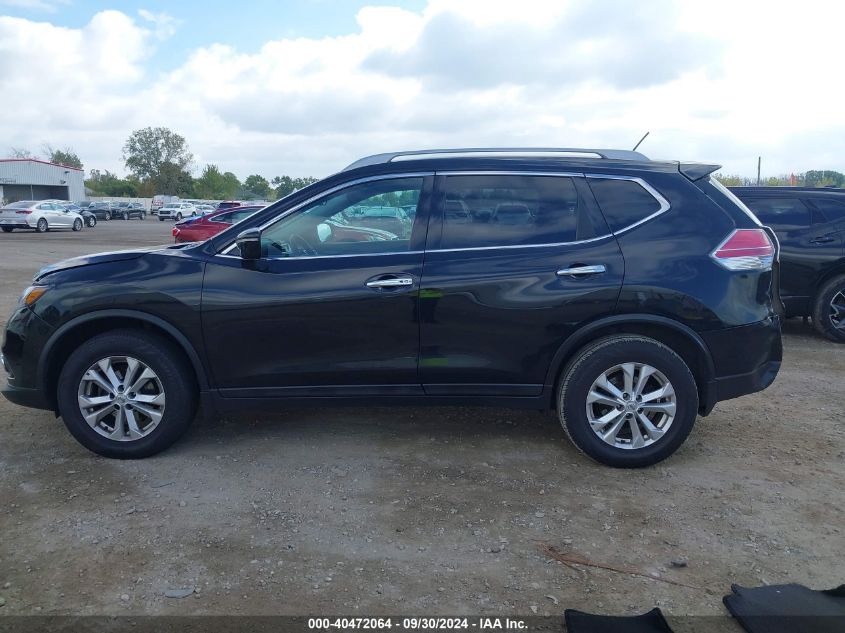 2016 Nissan Rogue S/Sl/Sv VIN: 5N1AT2MVXGC856214 Lot: 40472064