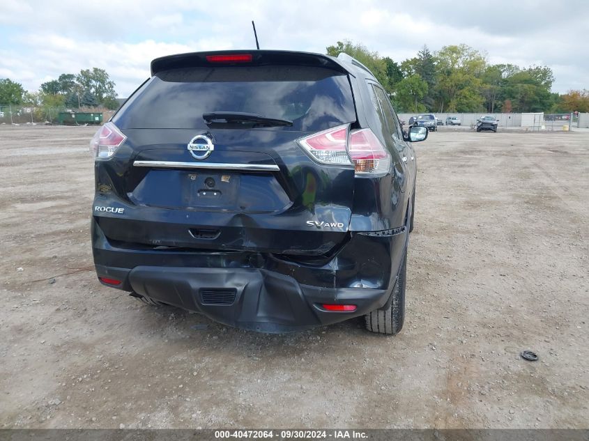 2016 Nissan Rogue S/Sl/Sv VIN: 5N1AT2MVXGC856214 Lot: 40472064