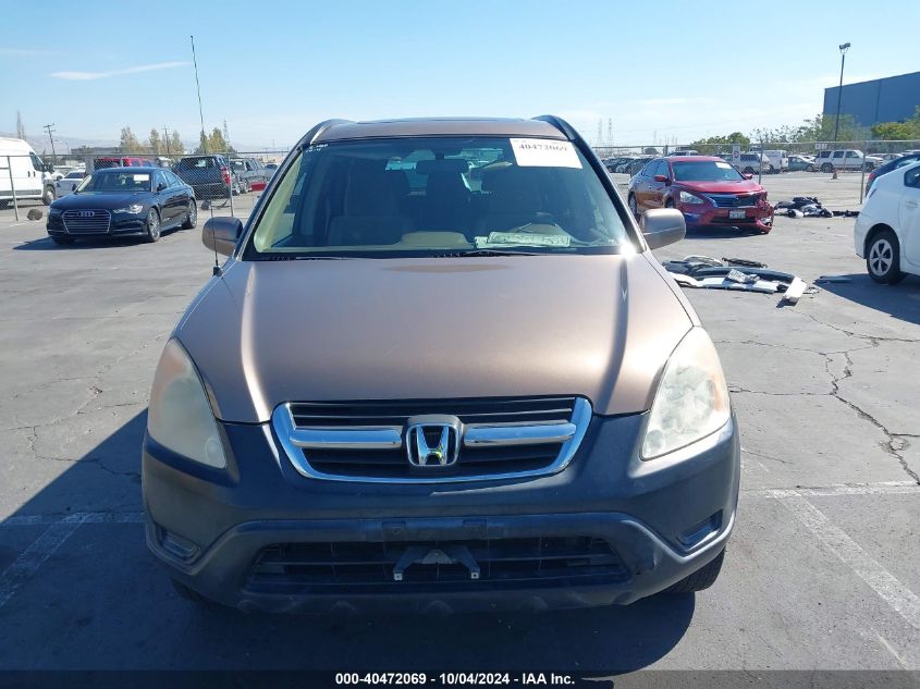 2002 Honda Cr-V Ex VIN: JHLRD78822C082963 Lot: 40472069