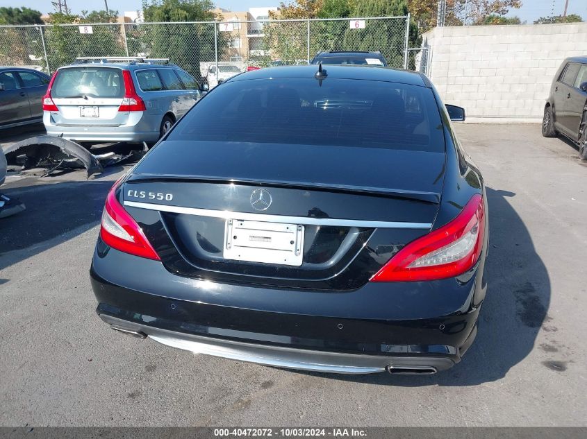 WDDLJ7DB0DA058601 2013 Mercedes-Benz Cls 550