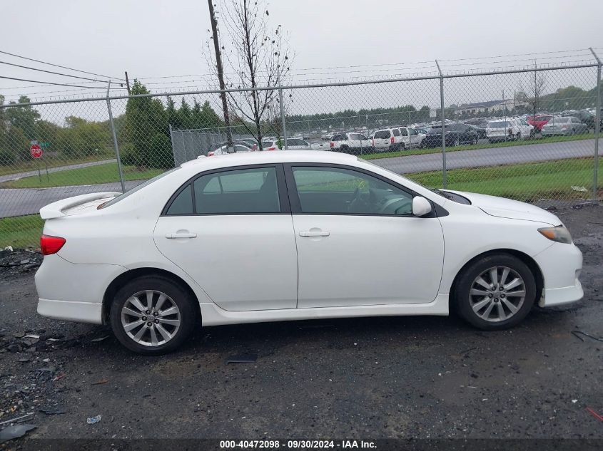 2009 Toyota Corolla S VIN: 1NXBU40E29Z069113 Lot: 40472098