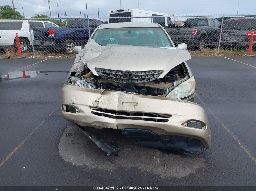 2002 Toyota Camry Le V6/Se V6/Xle V6 VIN: JTDBF30K220046765 Lot: 40472102