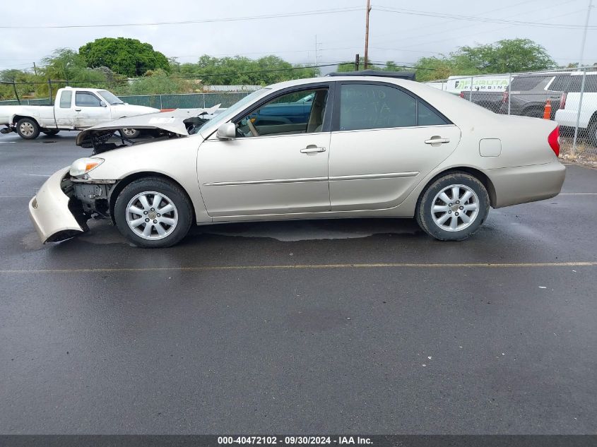 2002 Toyota Camry Le V6/Se V6/Xle V6 VIN: JTDBF30K220046765 Lot: 40472102