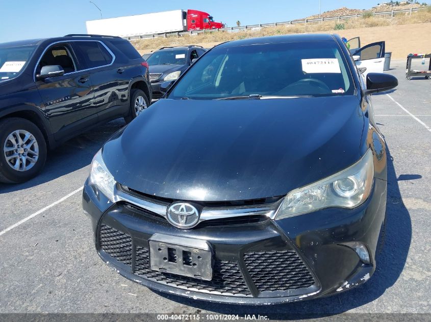 2015 Toyota Camry Se VIN: 4T1BF1FK8FU074012 Lot: 40472115