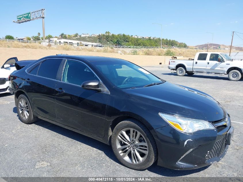 2015 Toyota Camry Se VIN: 4T1BF1FK8FU074012 Lot: 40472115