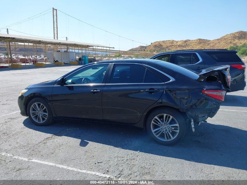 2015 Toyota Camry Se VIN: 4T1BF1FK8FU074012 Lot: 40472115