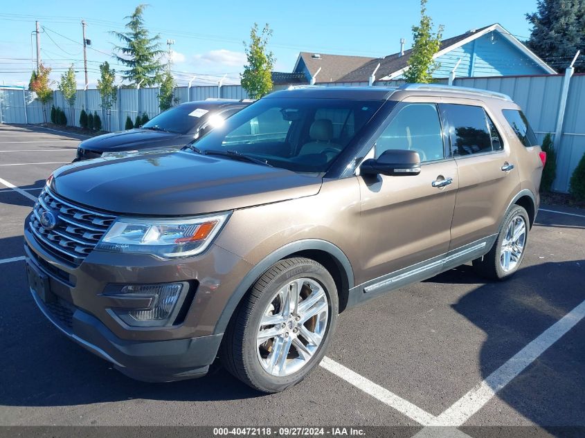 1FM5K7F85GGB39463 2016 FORD EXPLORER - Image 2