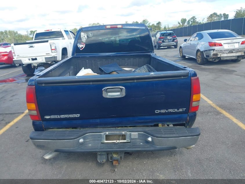 2001 Chevrolet Silverado 1500 Ls VIN: 2GCEC19T111175671 Lot: 40472123