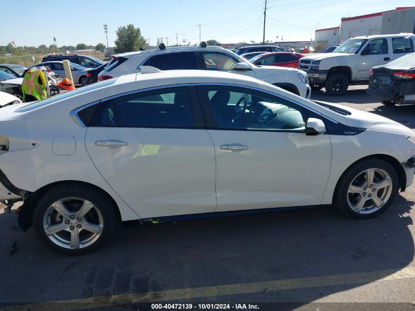 2016 Chevrolet Volt Lt VIN: 1G1RC6S55GU110497 Lot: 40472139