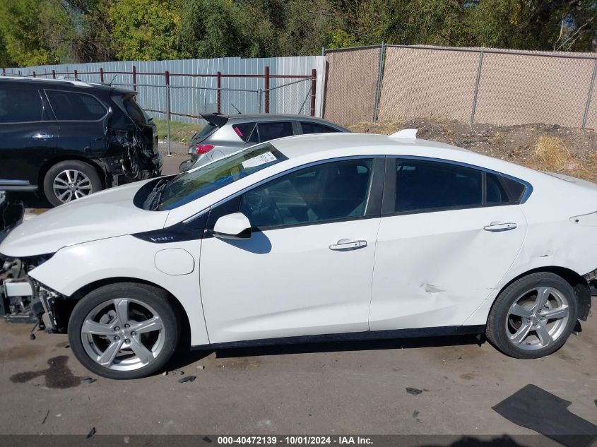 2016 Chevrolet Volt Lt VIN: 1G1RC6S55GU110497 Lot: 40472139