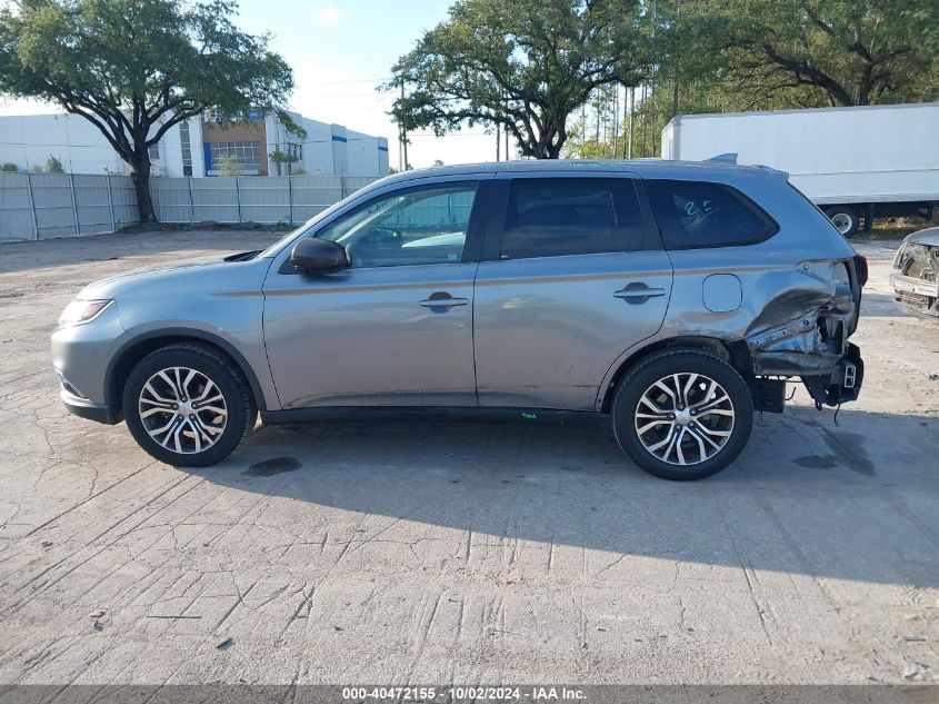 2017 Mitsubishi Outlander Es VIN: JA4AD2A37HZ023046 Lot: 40472155