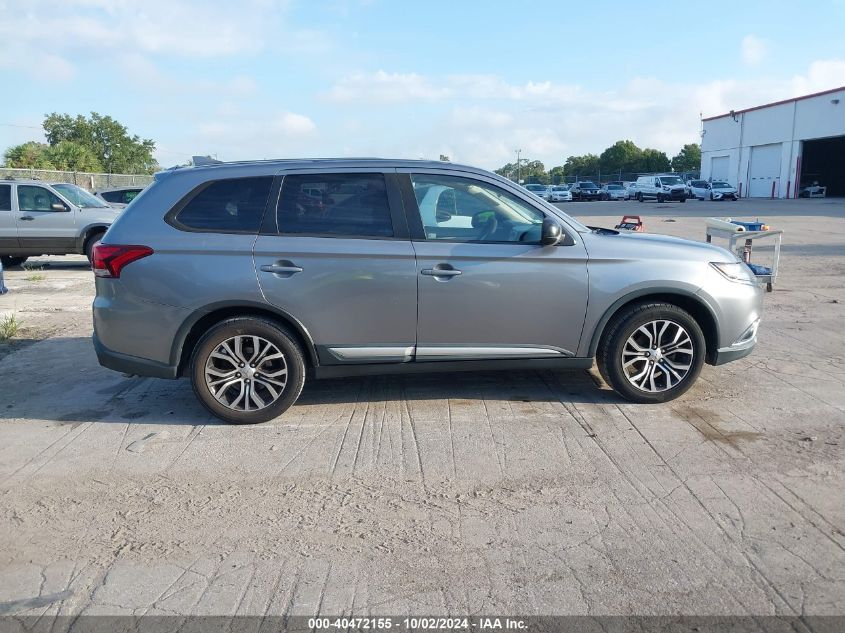 2017 Mitsubishi Outlander Es VIN: JA4AD2A37HZ023046 Lot: 40472155