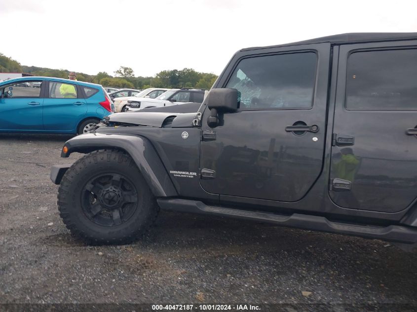 2010 Jeep Wrangler Unlimited Sahara VIN: 1J4BA5H16AL137597 Lot: 40472187