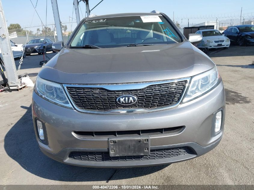 5XYKT4A65FG625801 2015 Kia Sorento Lx