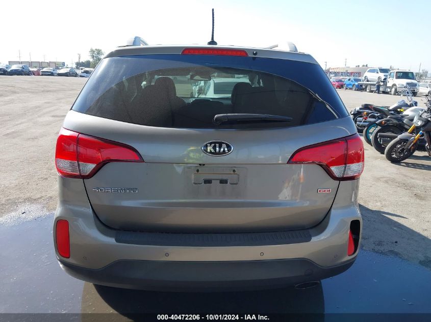 5XYKT4A65FG625801 2015 Kia Sorento Lx