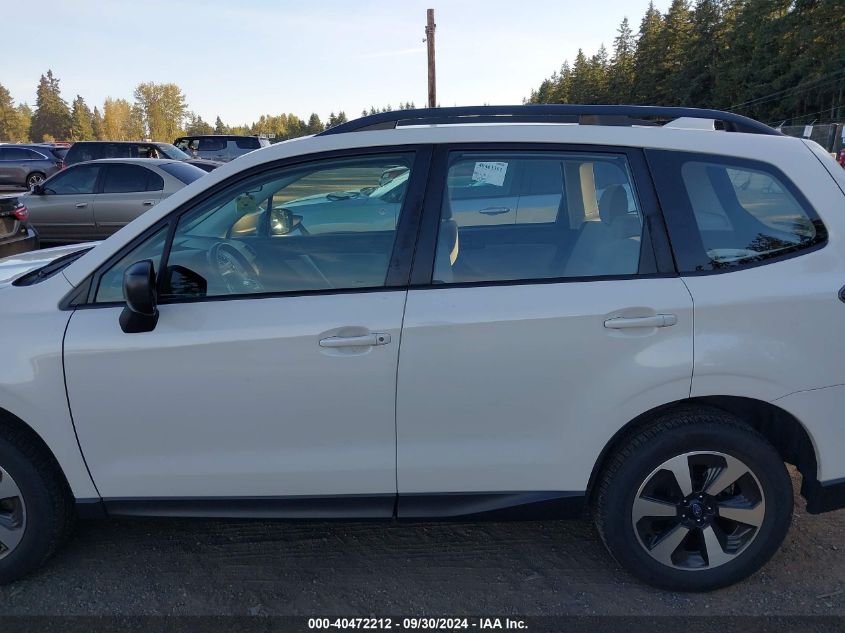 JF2SJABC4JH513467 2018 Subaru Forester 2.5I