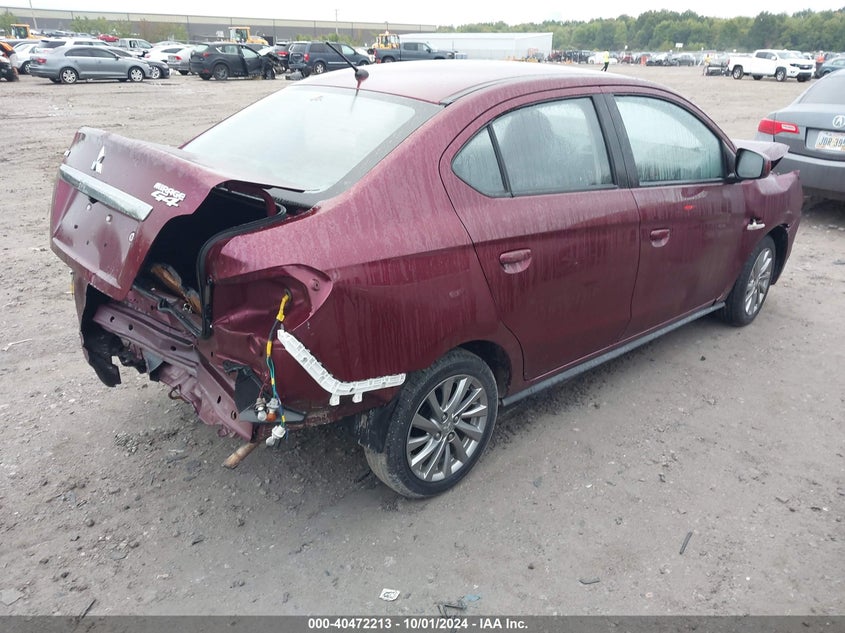 VIN ML32F3FJ2KHF16329 2019 MITSUBISHI MIRAGE G4 ES