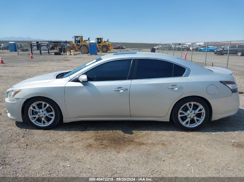 2014 Nissan Maxima 3.5 S/3.5 Sv VIN: 1N4AA5AP4EC485944 Lot: 40472219