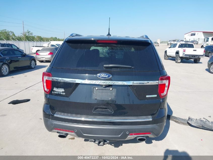 2018 Ford Explorer Limited VIN: 1FM5K7FH1JGB07441 Lot: 40472237