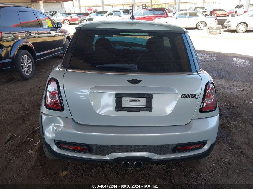 2011 Mini Cooper S VIN: WMWSV3C59BTY12009 Lot: 40472244