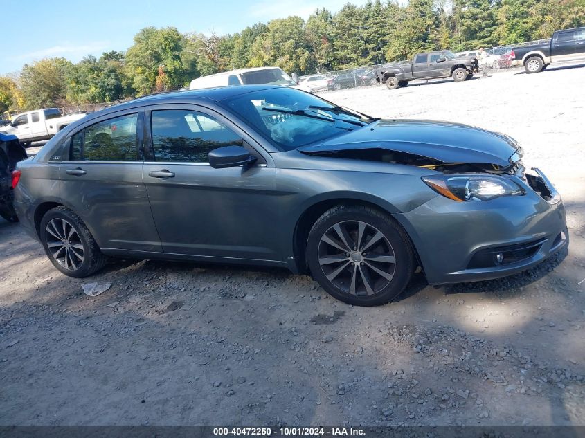 2012 Chrysler 200 Touring VIN: 1C3CCBBGXCN258225 Lot: 40472250