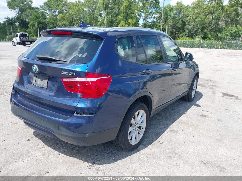 VIN 5UXWX9C33H0W76274 2017 BMW X3, Xdrive28I no.4