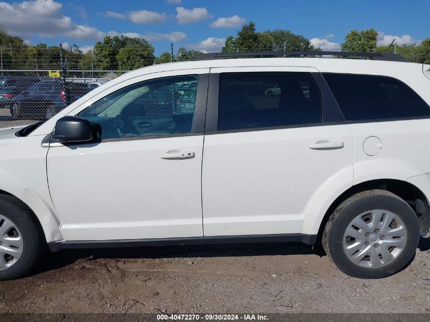 2016 Dodge Journey Se VIN: 3C4PDCAB7GT140161 Lot: 40472270